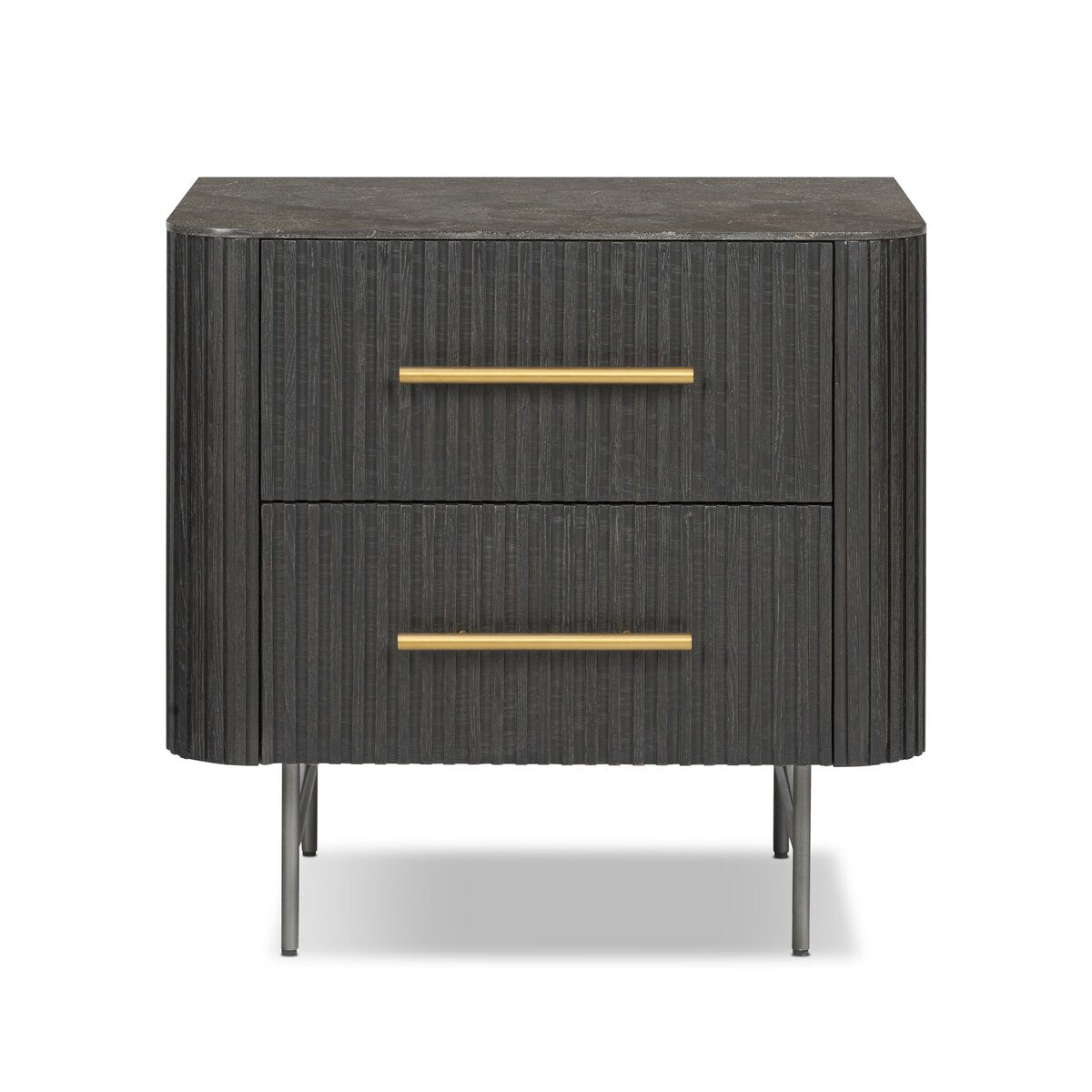 Fluer Small Nightstand - Euro Living Furniture