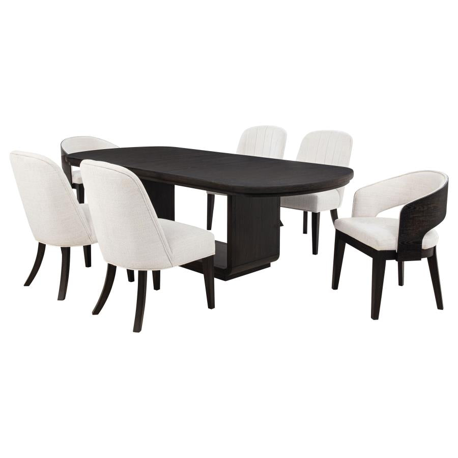 Grace Dining set 7 pcs - Euro Living Furniture