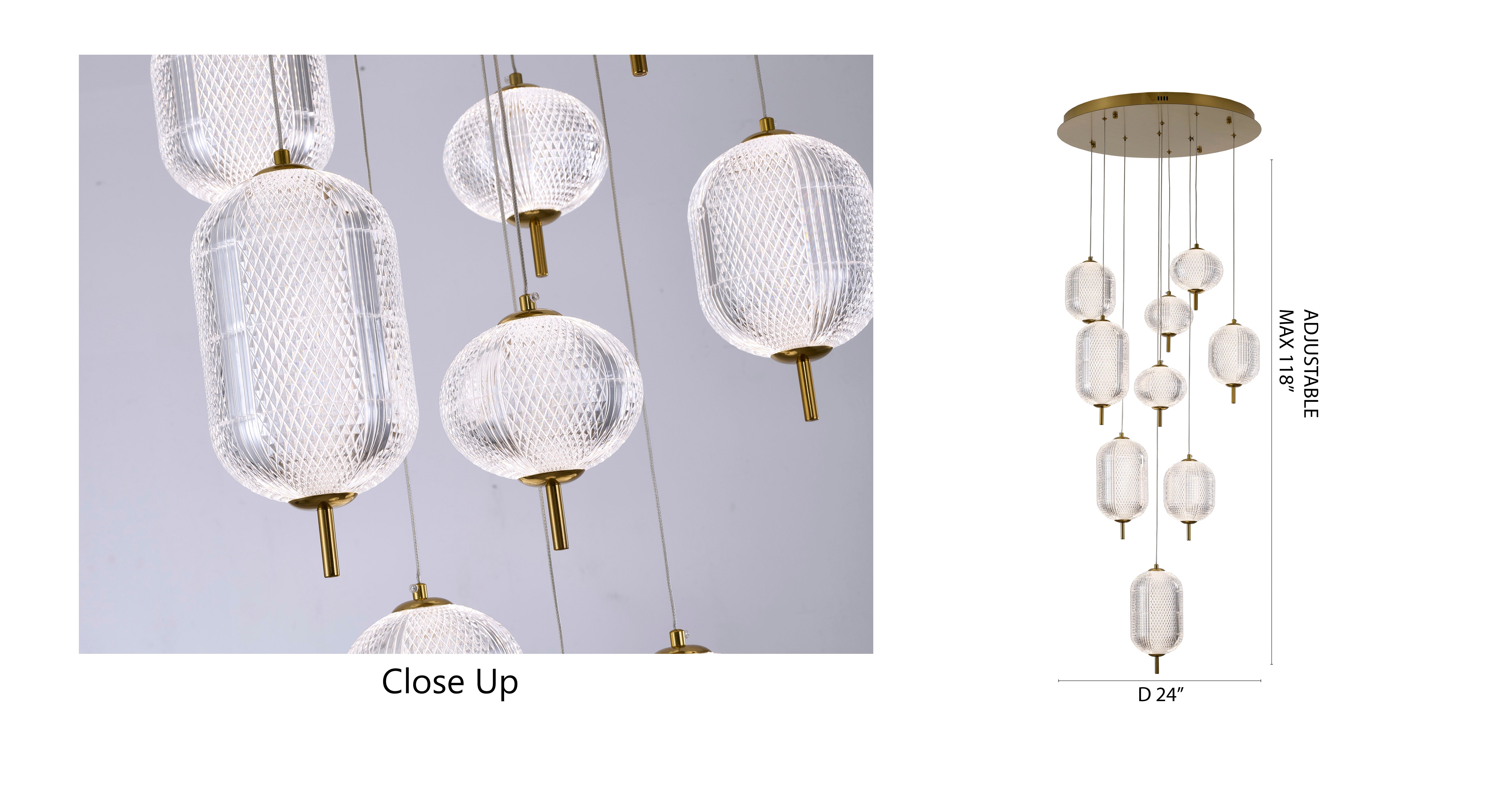 Cecile chandelier