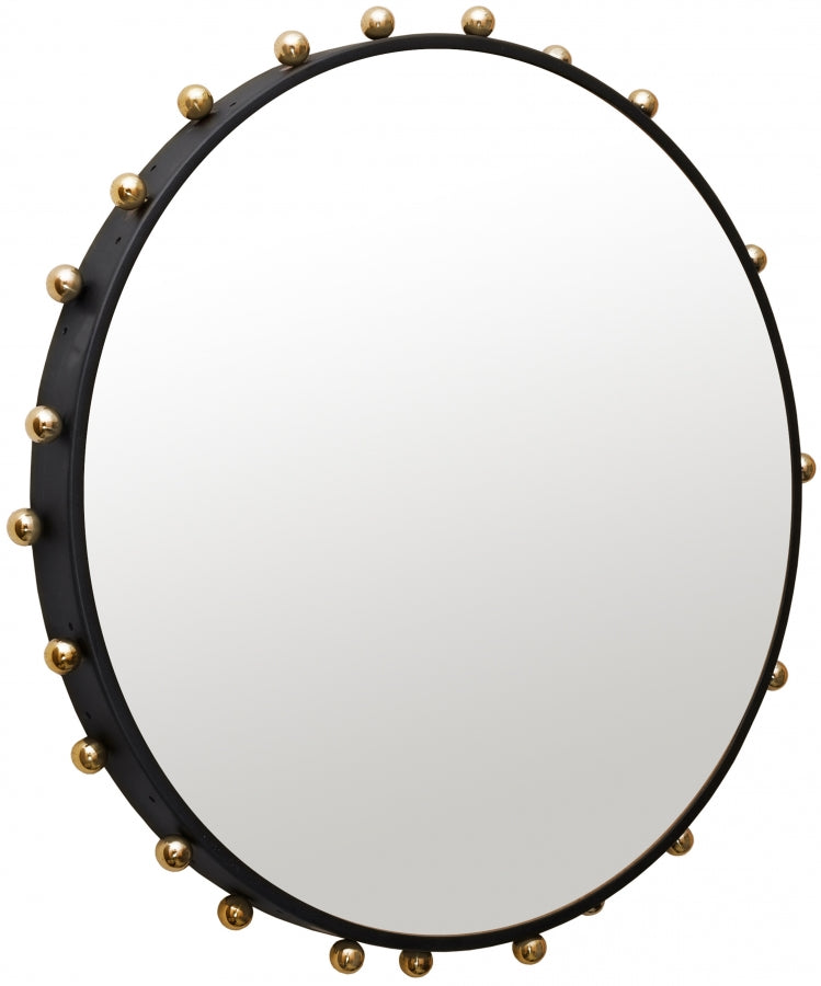 Japandi Round Mirror