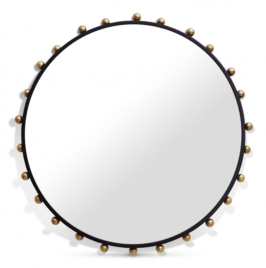 Japandi Round Mirror
