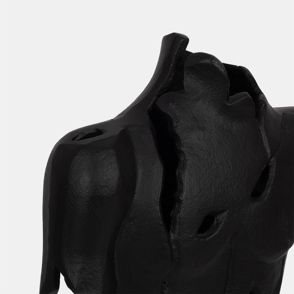Black Bust Sculpture - Euro Living Furniture