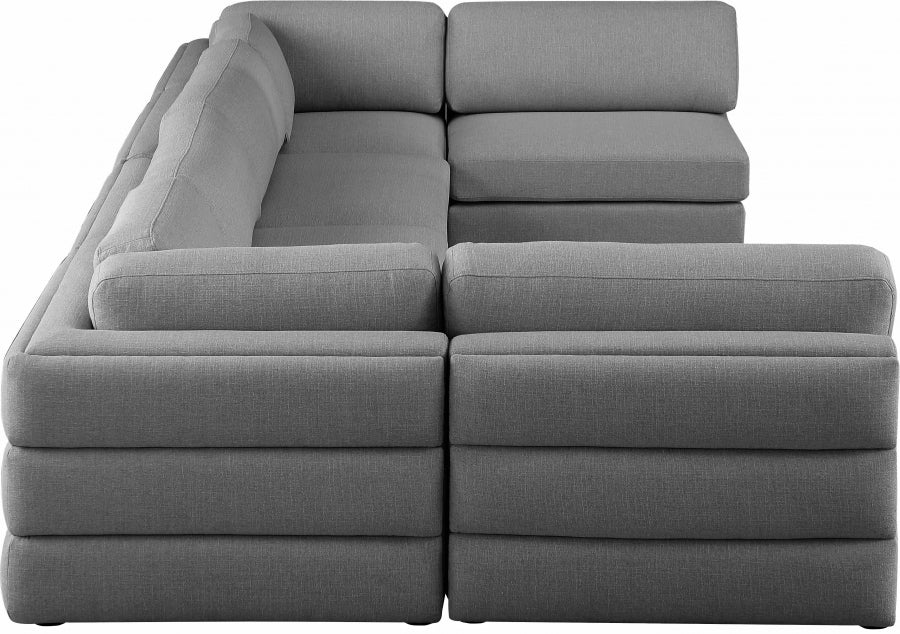Vienna Fabric Sectional - Euro Living Furniture