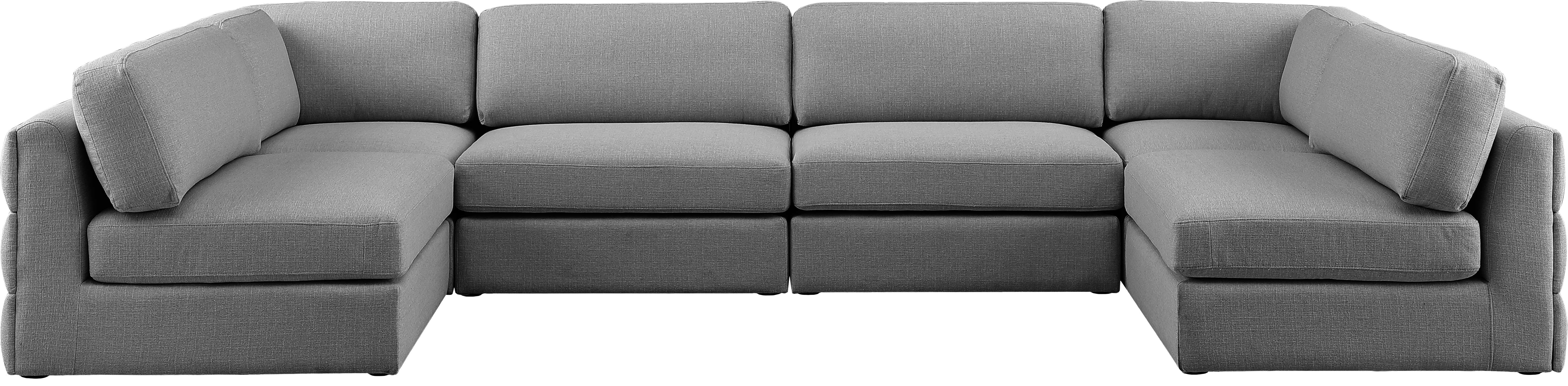 Vienna Fabric Sectional - Euro Living Furniture