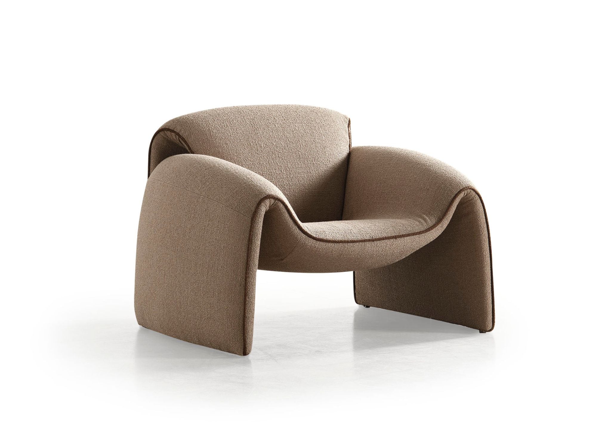 CURVES ACCENT CHAIR | BUCLE - Euro Living Furniture