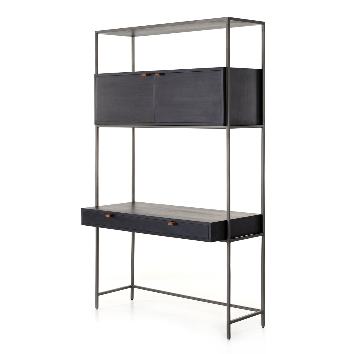 Mike Desk + Bookcase - Euro Living Furniture