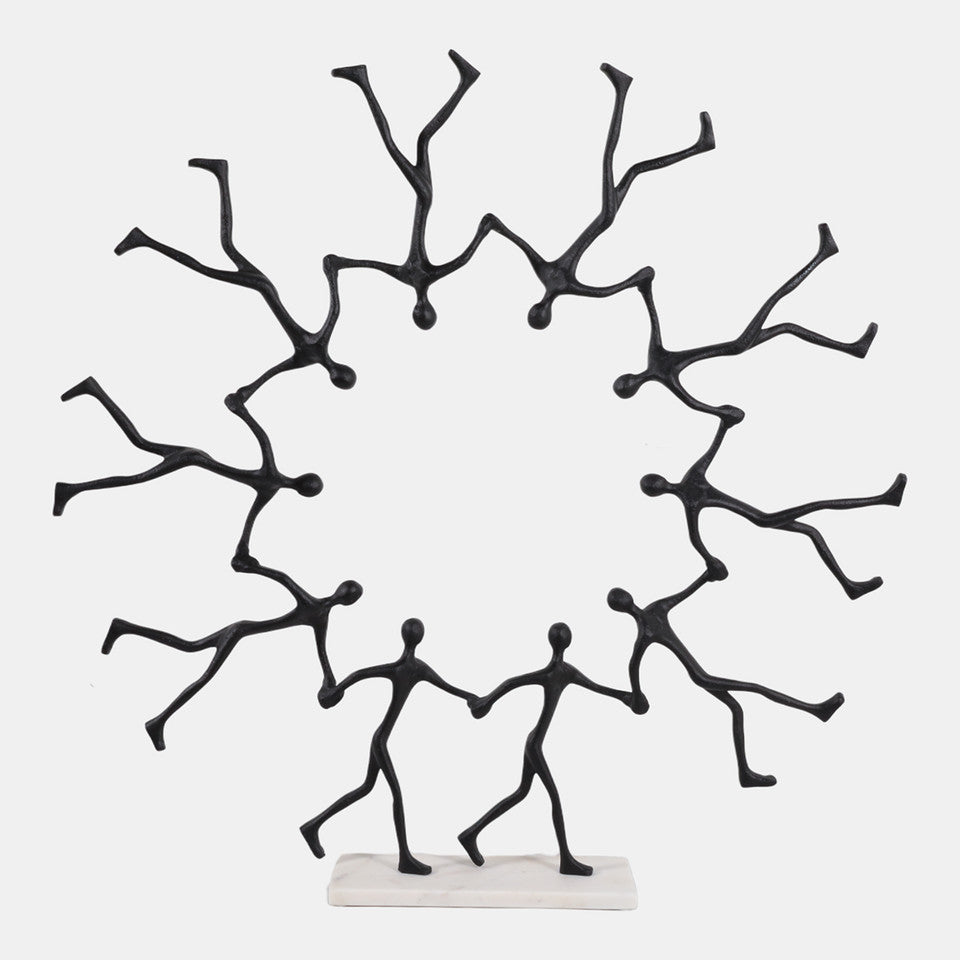 Men Walking Sculpture - Euro Living Furniture