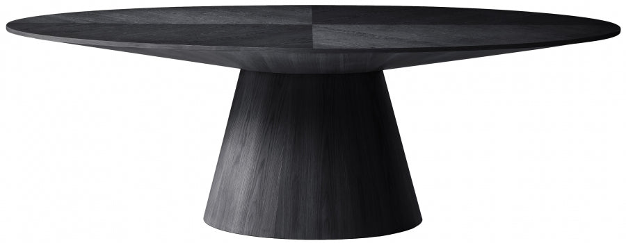 Ivan Oval Dining Table 90in - Euro Living Furniture