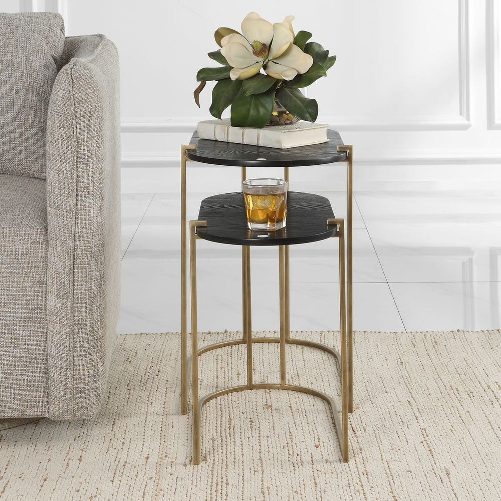 Azteca Nesting Table S/2 - Euro Living Furniture