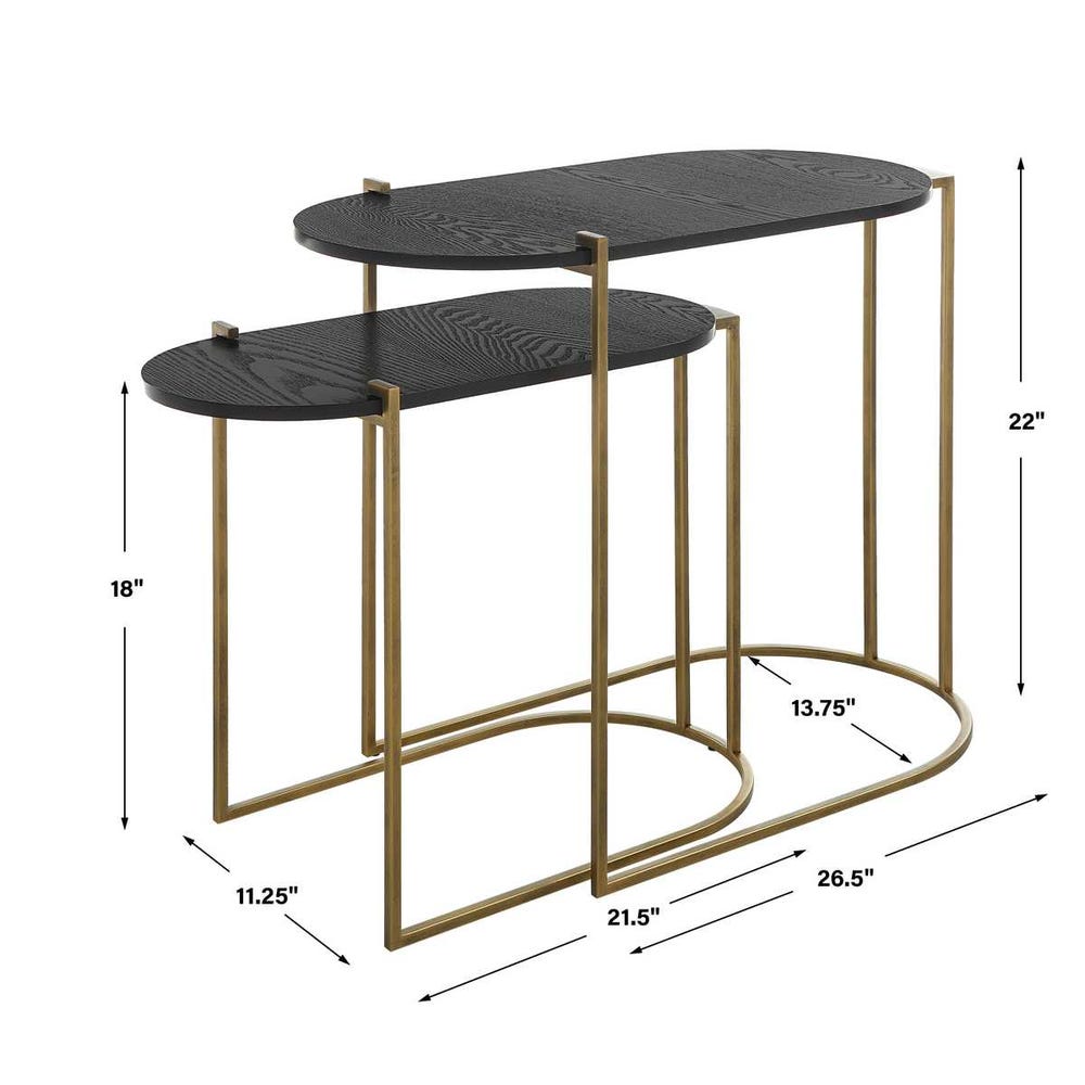 Azteca Nesting Table S/2 - Euro Living Furniture