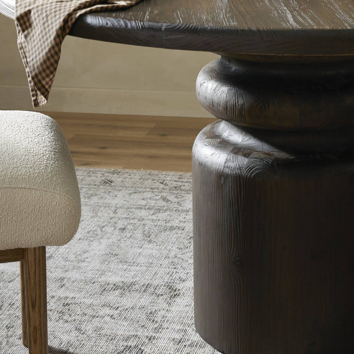 Kerrville Round Dining Table - Euro Living Furniture