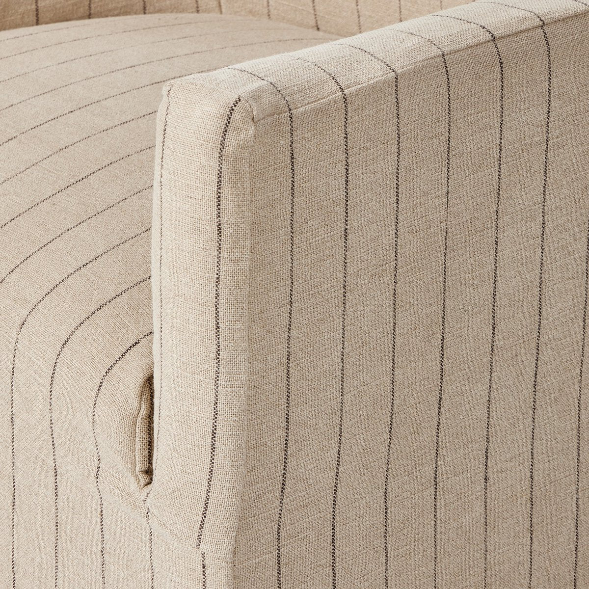 Lowell Slipcover Swivel Chair - Euro Living Furniture