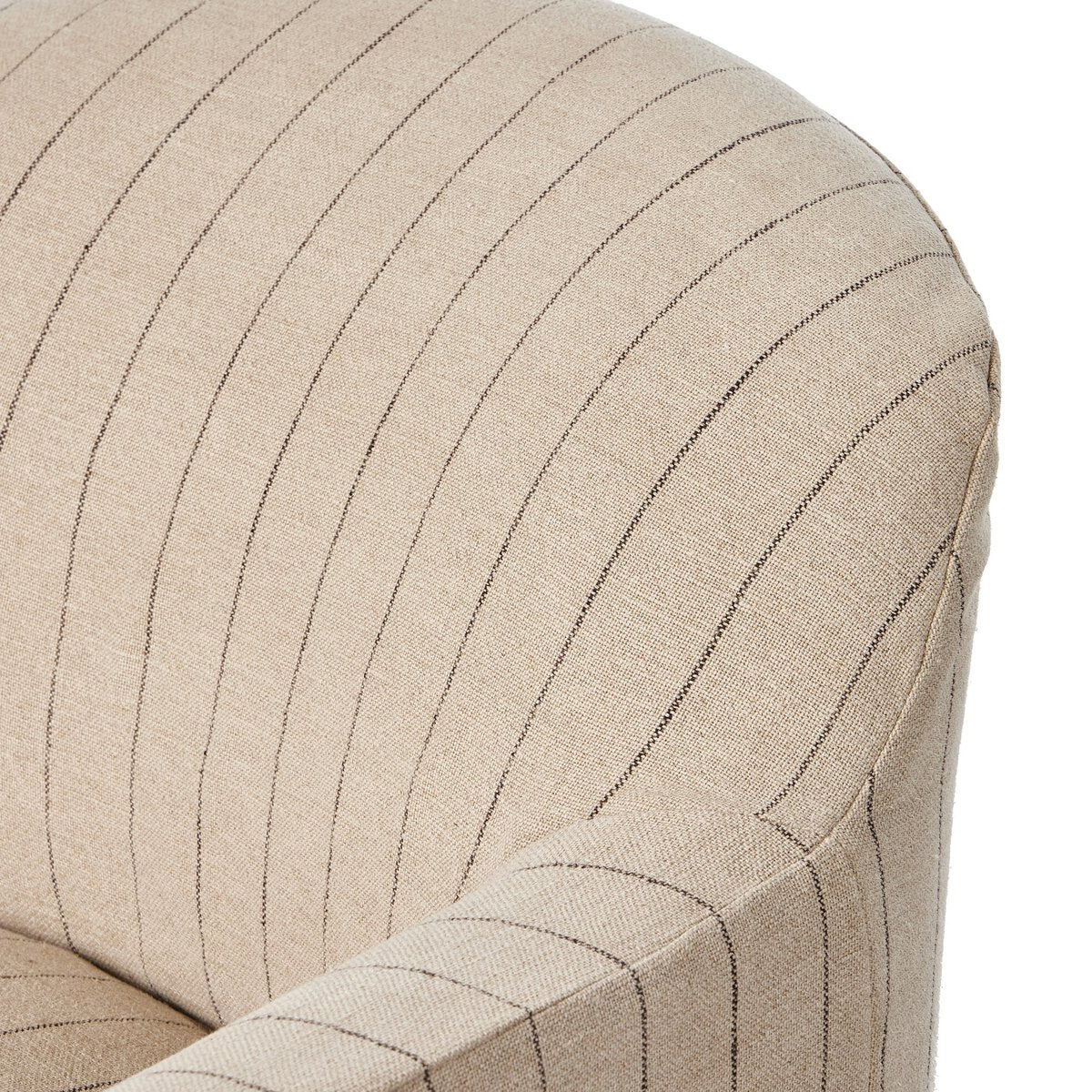 Lowell Slipcover Swivel Chair - Euro Living Furniture