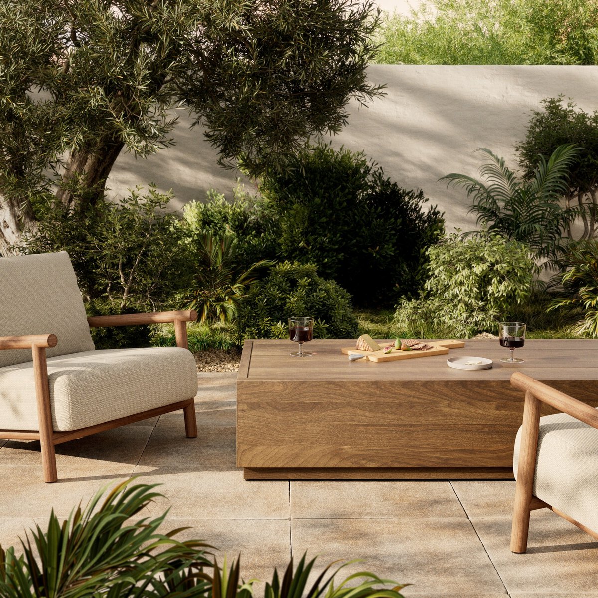 Messo Outdoor Coffee Table - Euro Living Furniture