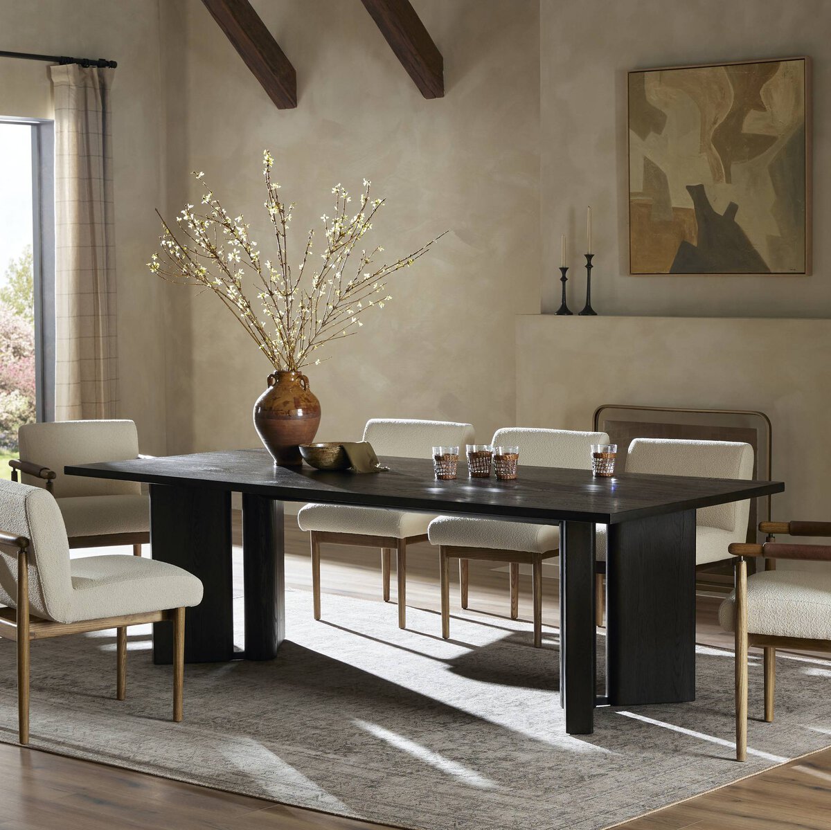 Huxley Dining Table - Euro Living Furniture