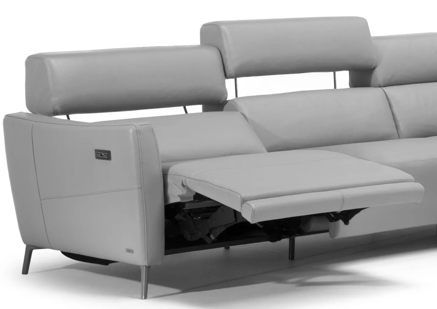 Seattle 2 Recliners Leather Sofa - Euro Living Furniture