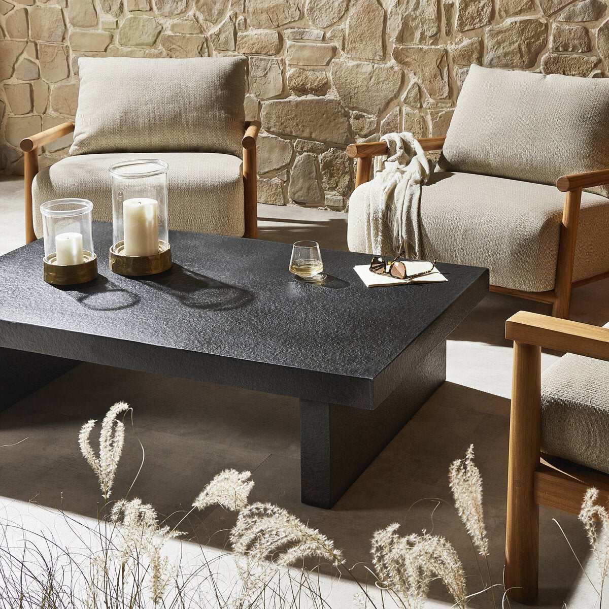 Huesca Outdoor Coffee Table - Euro Living Furniture