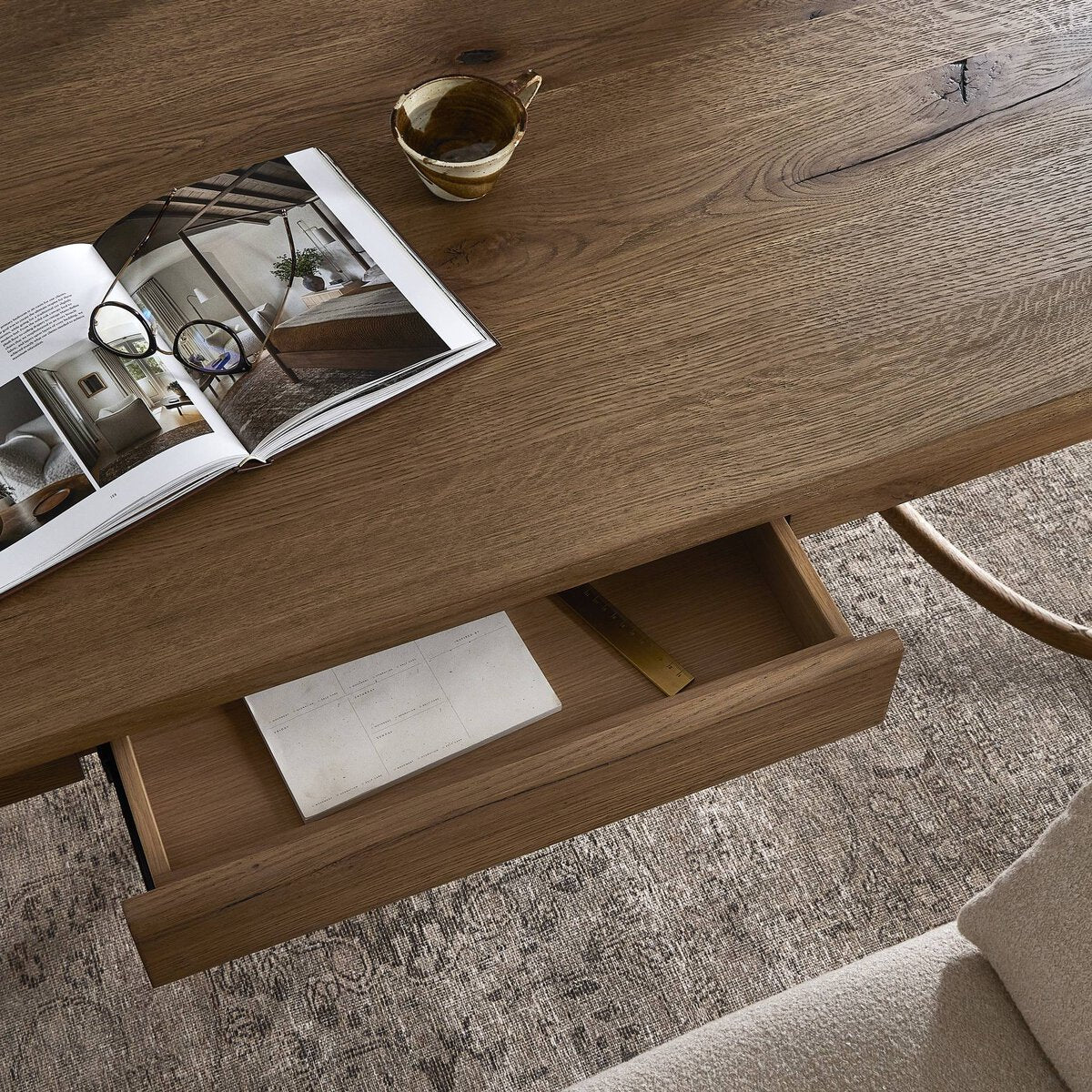 Edison Desk - Euro Living Furniture