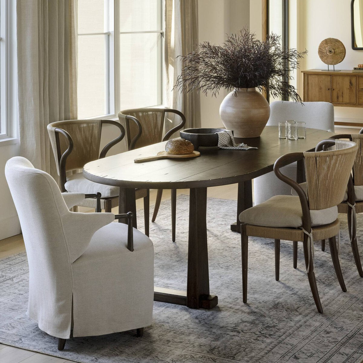 Ayla Dining Table - Euro Living Furniture