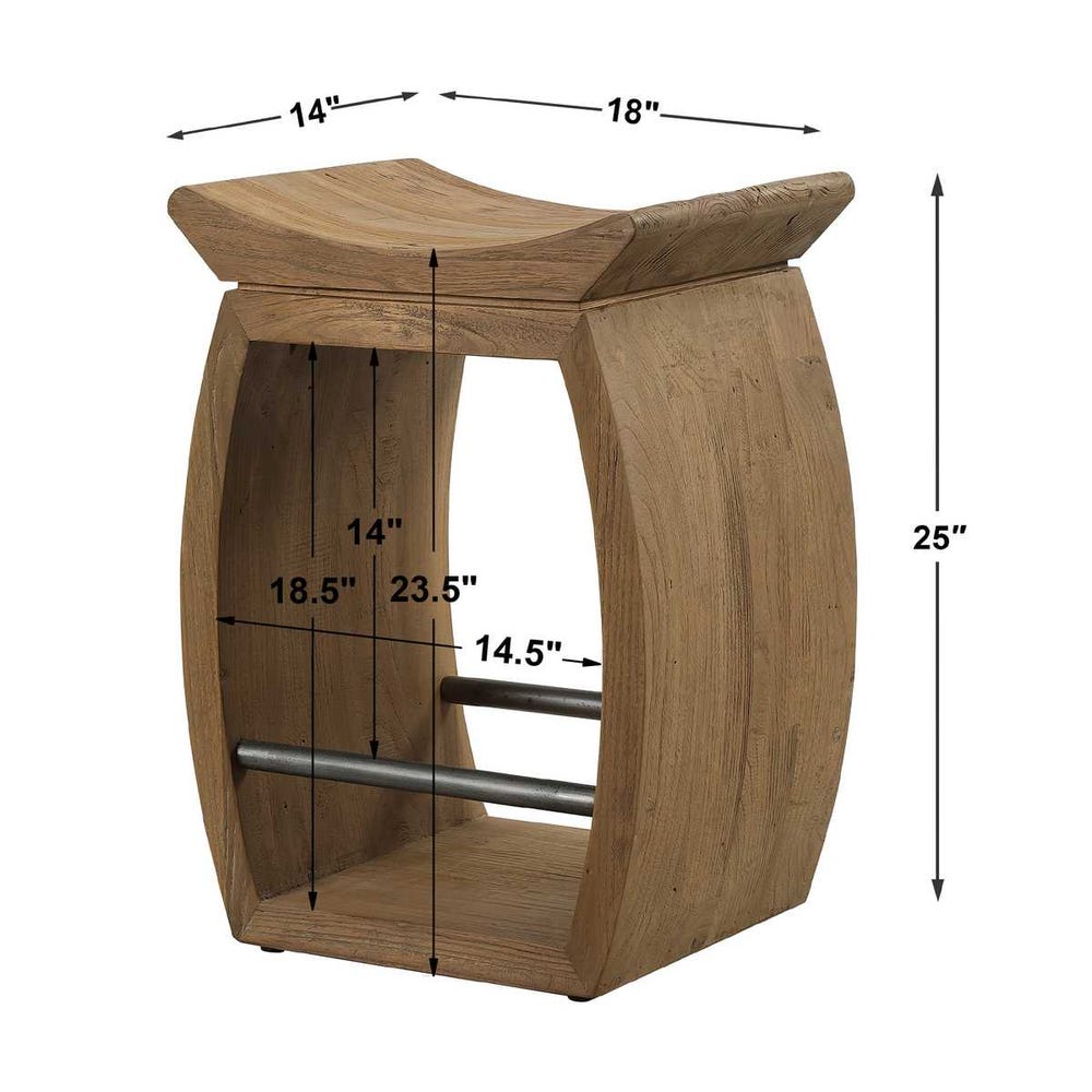 Africa Barstool - Euro Living Furniture