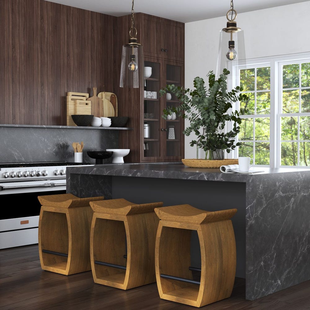 Africa Barstool - Euro Living Furniture