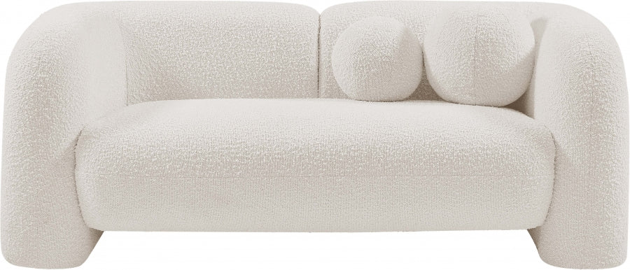 RORY 66" LOVESEAT | BOUCLE - Euro Living Furniture
