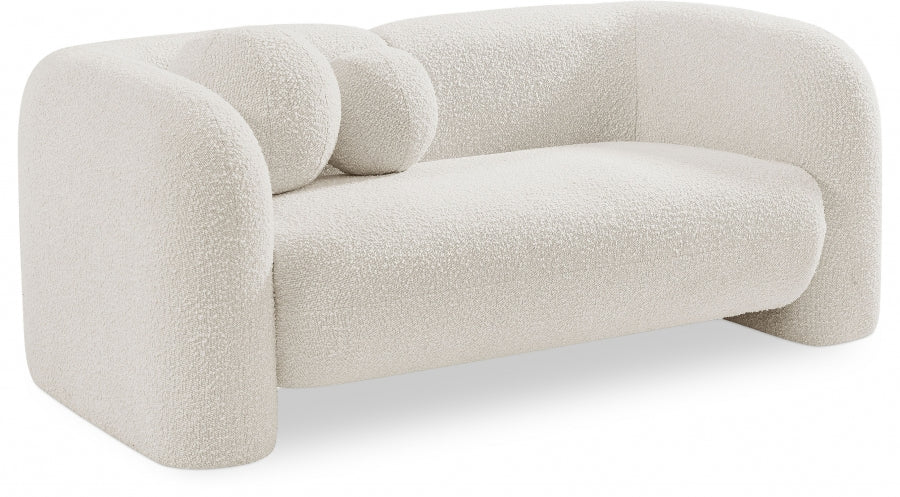 RORY 66" LOVESEAT | BOUCLE - Euro Living Furniture