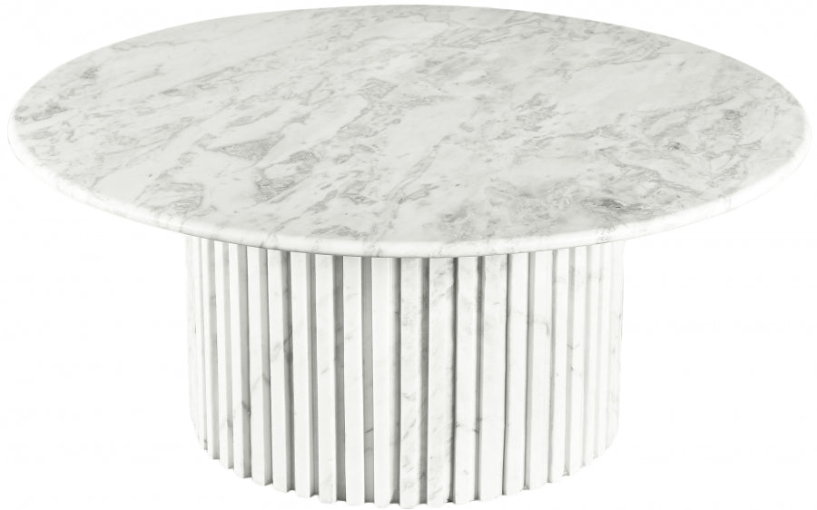 Genova Marble Coffee Table - Euro Living Furniture