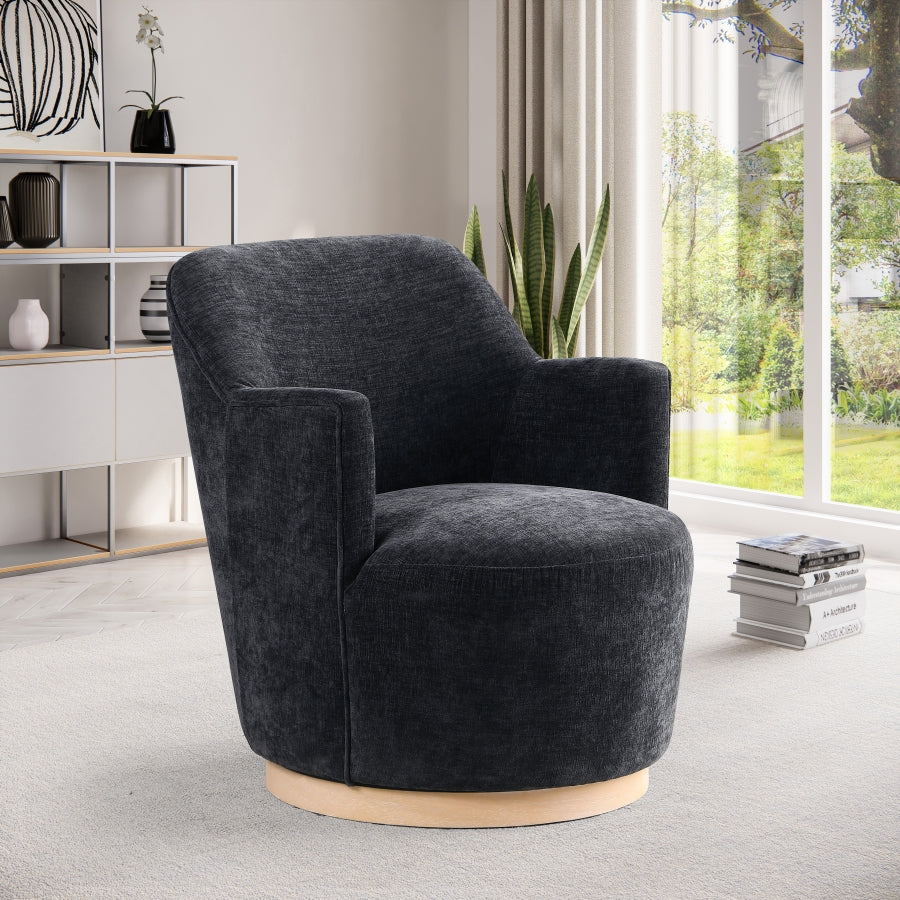 CLAIRE ACCENT CHAIR | CHENILLE FABRIC - Euro Living Furniture