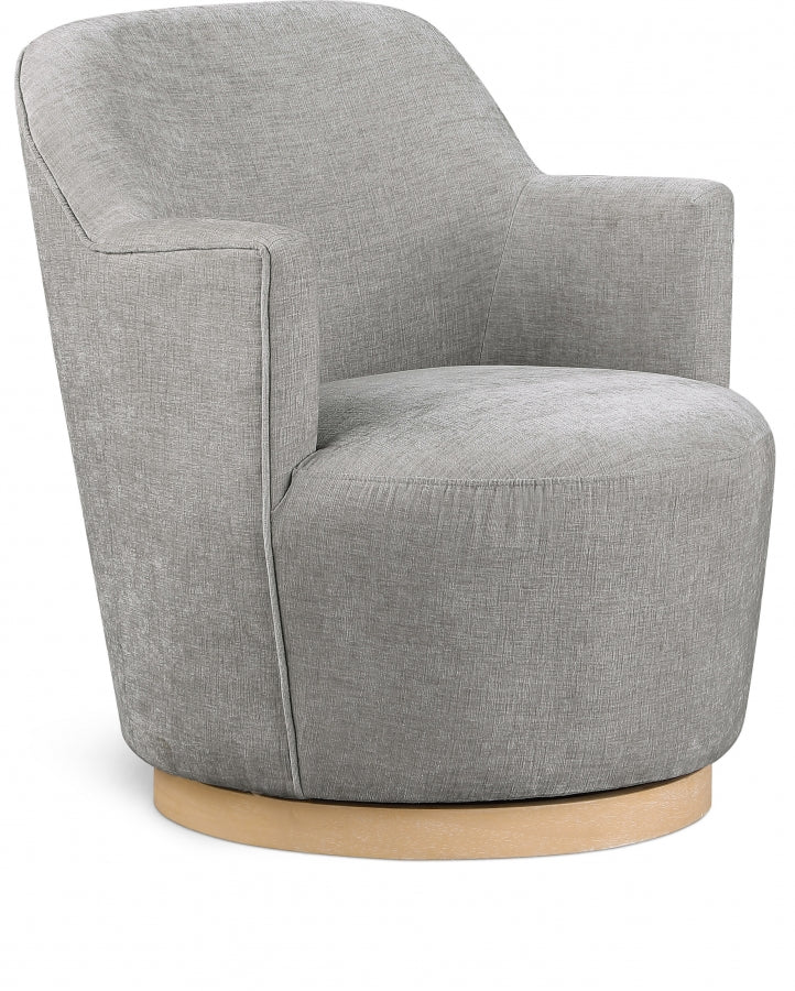 CLAIRE ACCENT CHAIR | CHENILLE FABRIC - Euro Living Furniture