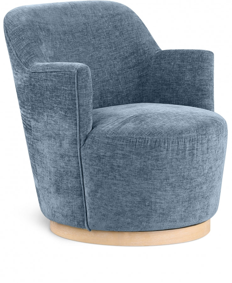 CLAIRE ACCENT CHAIR | CHENILLE FABRIC - Euro Living Furniture