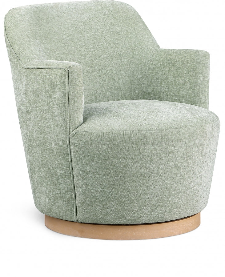 CLAIRE ACCENT CHAIR | CHENILLE FABRIC - Euro Living Furniture