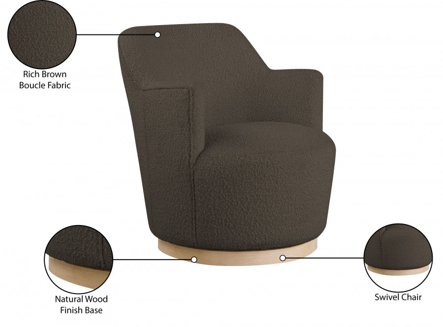 CLAIRE ACCENT CHAIR | BOUCLE - Euro Living Furniture