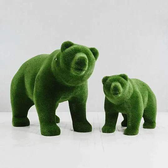 Grass Bear Topiary Collection - Euro Living Furniture