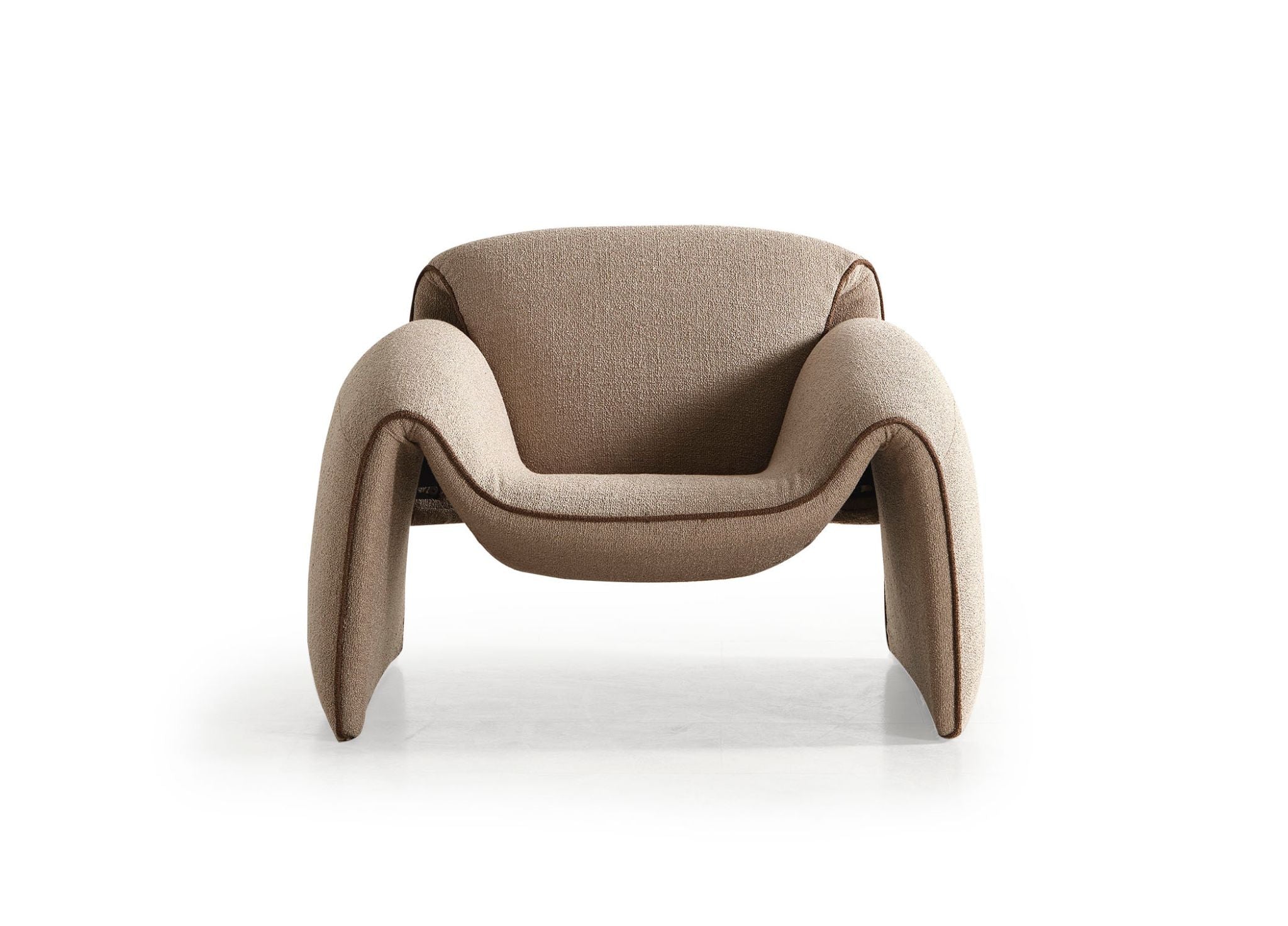 CURVES ACCENT CHAIR | BUCLE - Euro Living Furniture