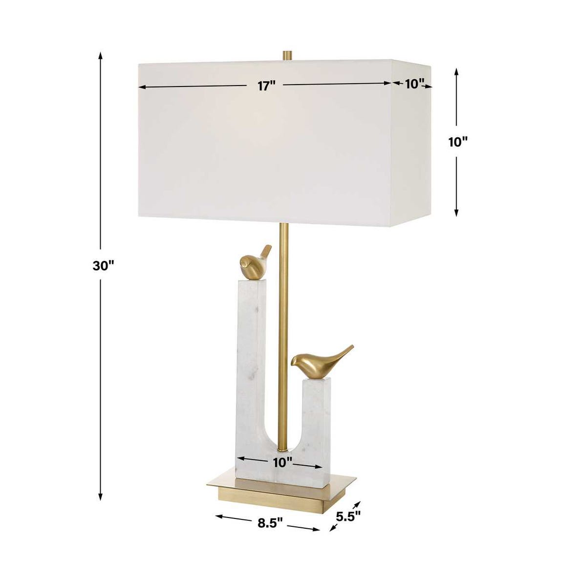 Birdie Table Lamp - Euro Living Furniture