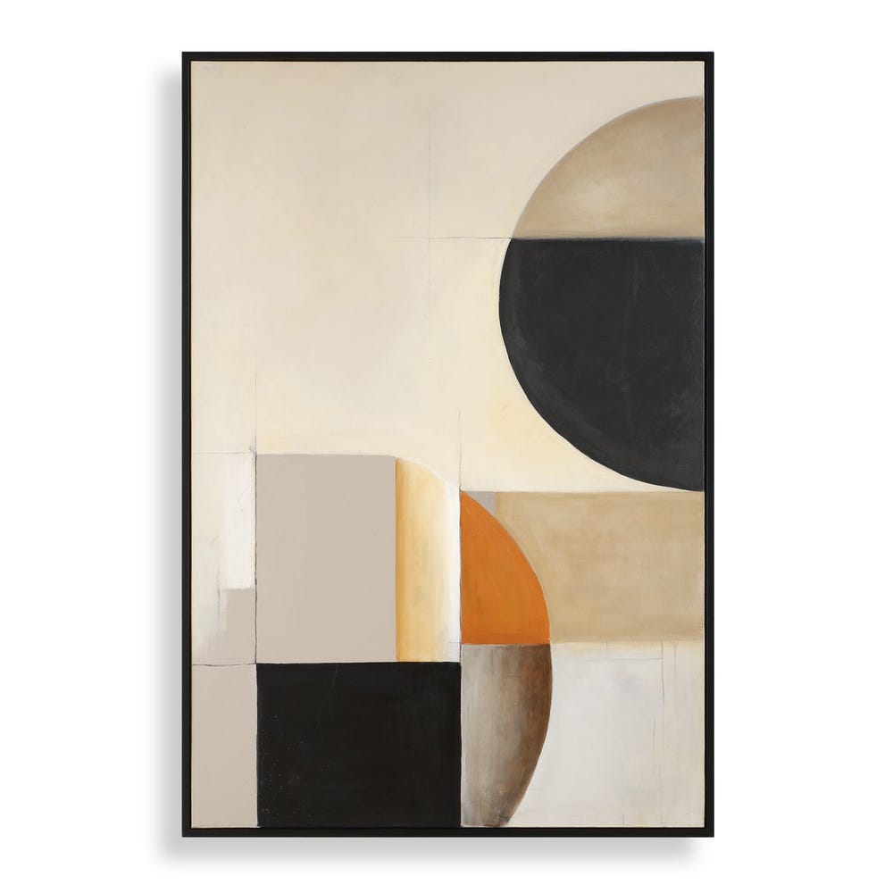 Geometric Canvas Wall Art - Euro Living Furniture