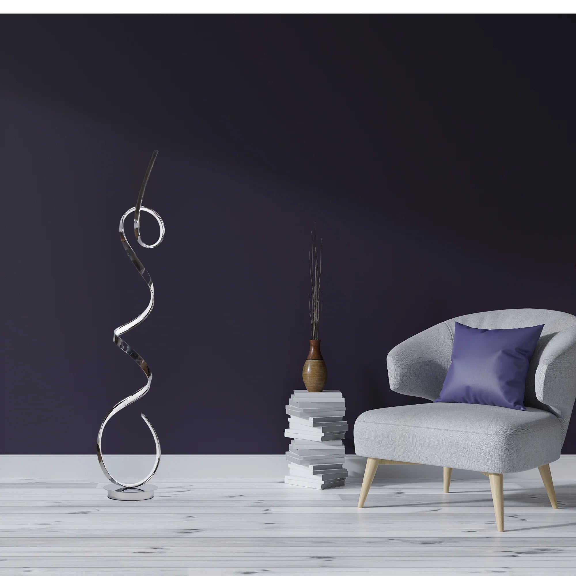 AMANDA FLOOR LIGHT - Euro Living Furniture