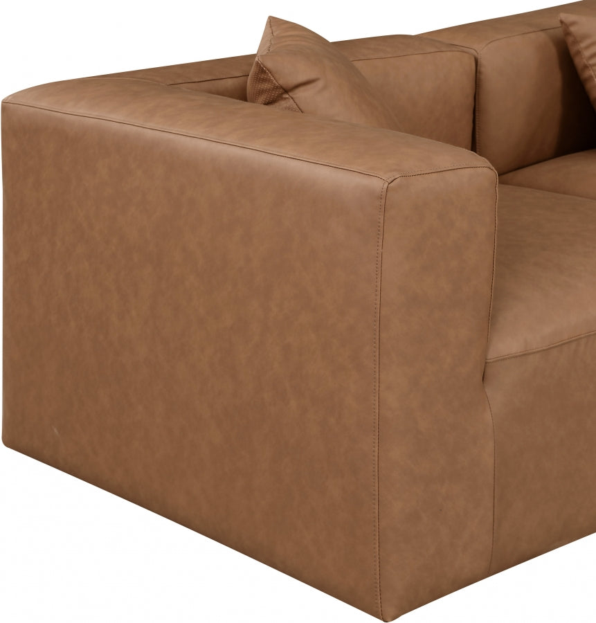 Cube vegan Leather Modular Sectional - Euro Living Furniture