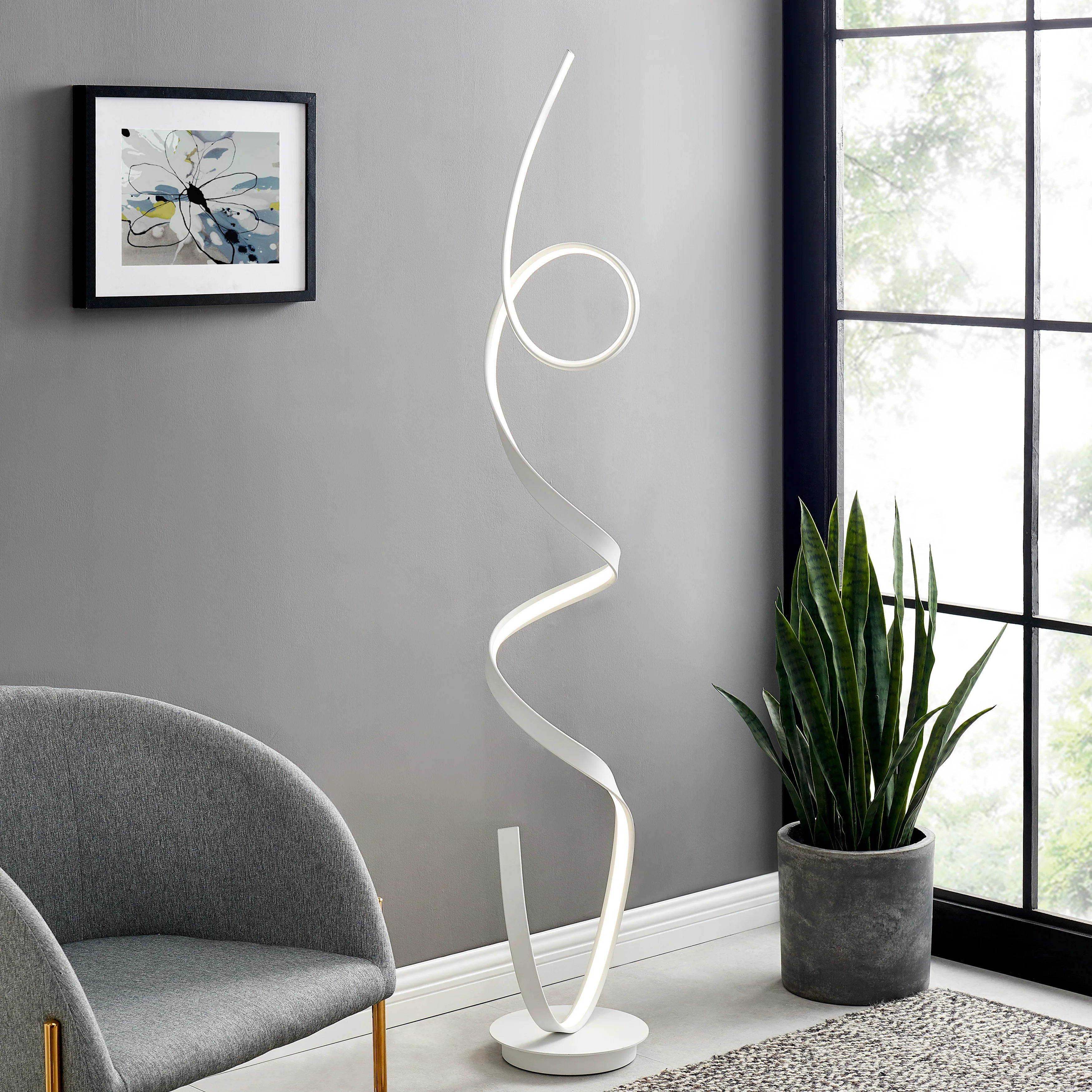 AMANDA FLOOR LIGHT - Euro Living Furniture