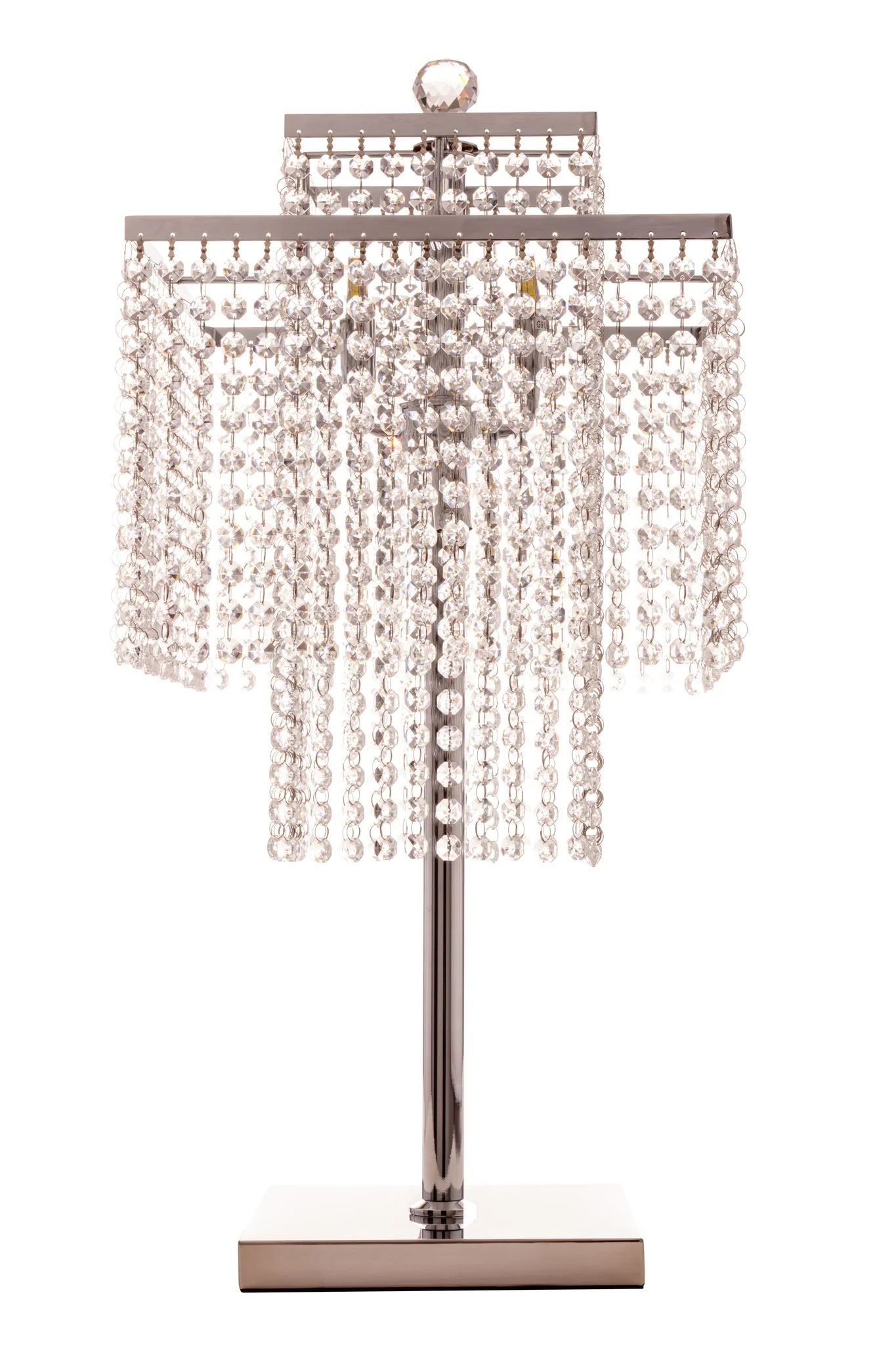 AMALIA CRYSTAL TABLE LAMP - Euro Living Furniture