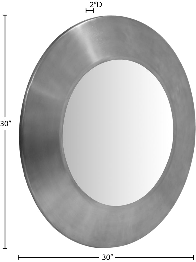 Moon Iron Round Mirror