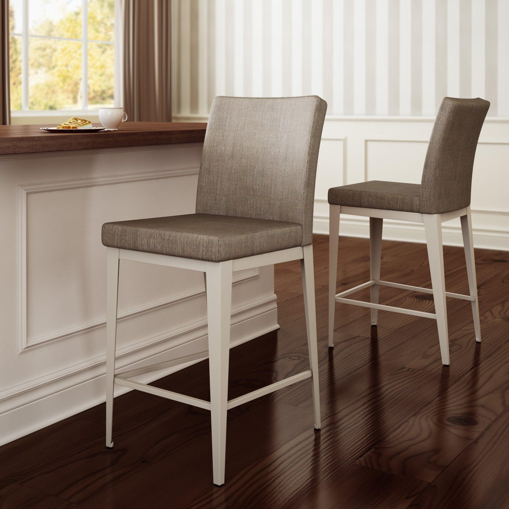 Pablo non swivel stool - Euro Living Furniture