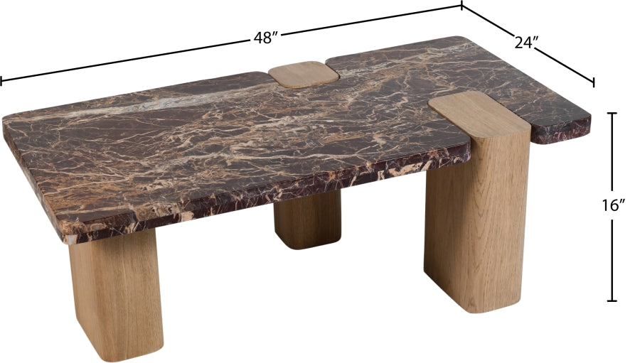 Rebbeca Coffee table - Euro Living Furniture