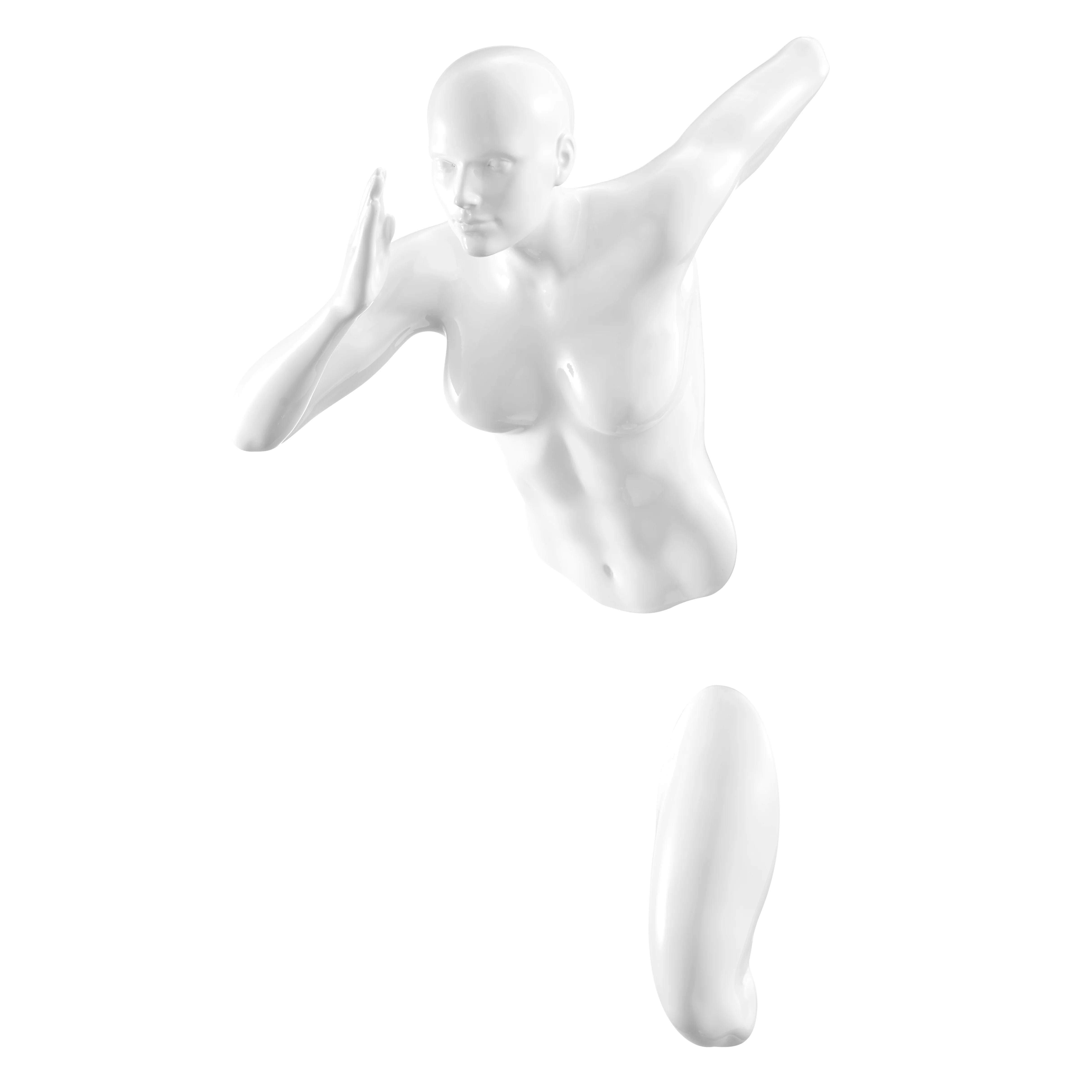 RUNNER WOMAN WALL DECOR - Euro Living Furniture