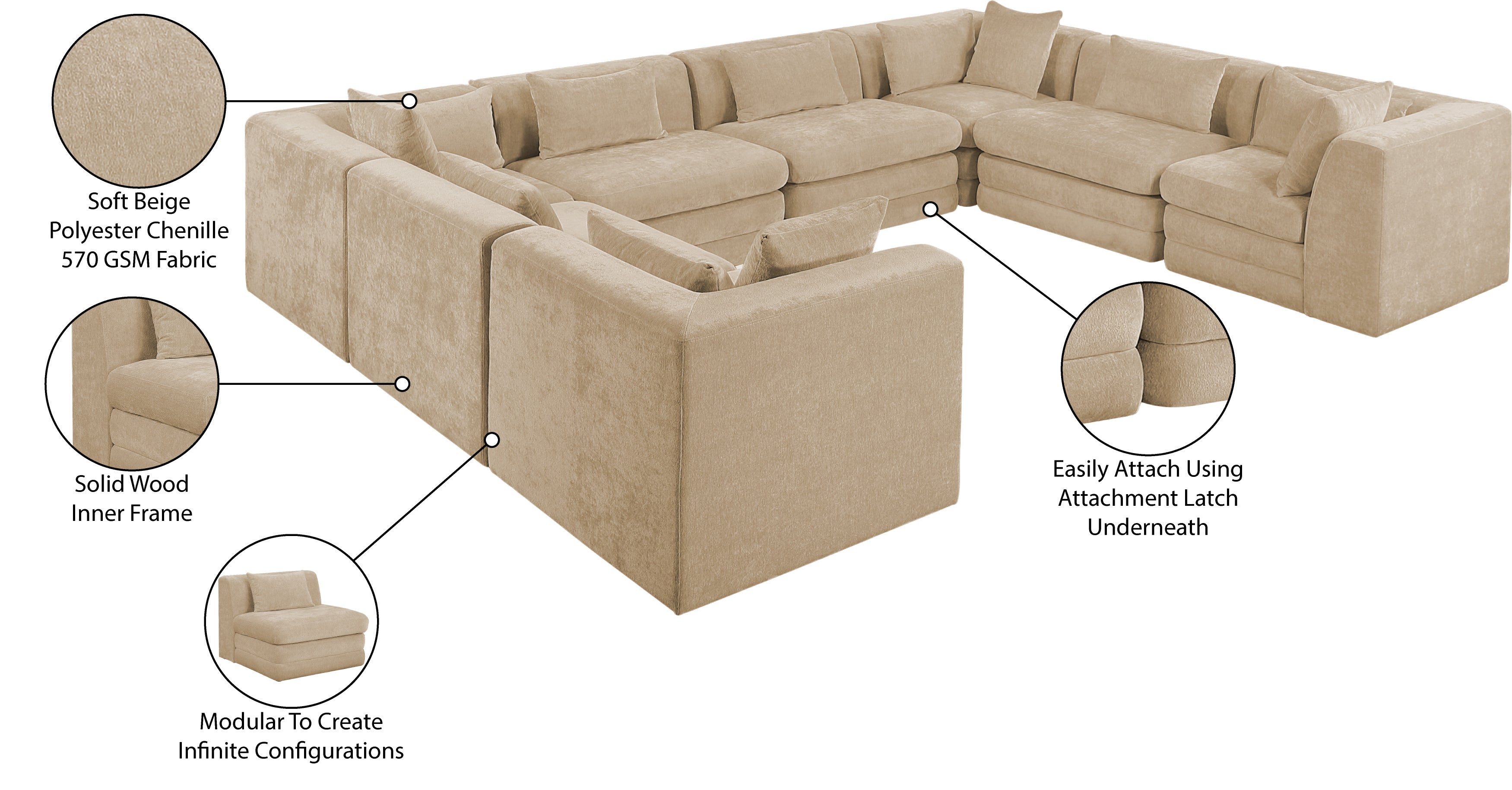 Stella Fabric Sectional