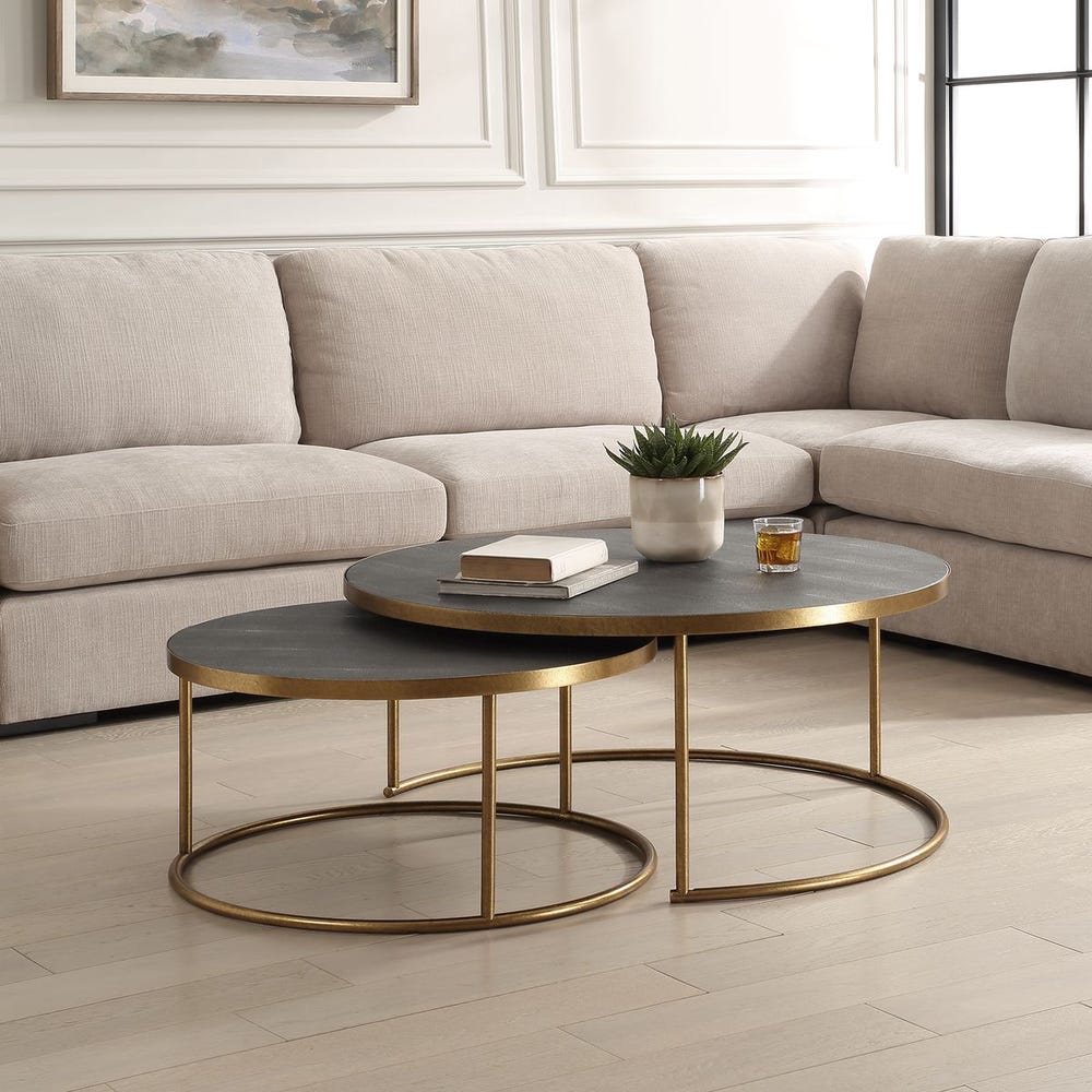 Sonia Nesting Coffee Table - Euro Living Furniture