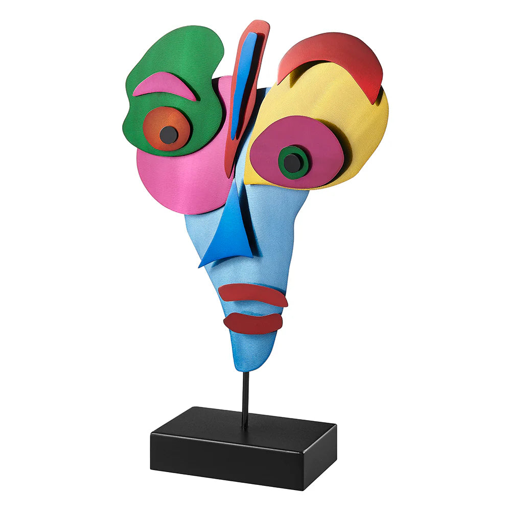 DEB & JACK MASK SCULPTURE - Euro Living Furniture