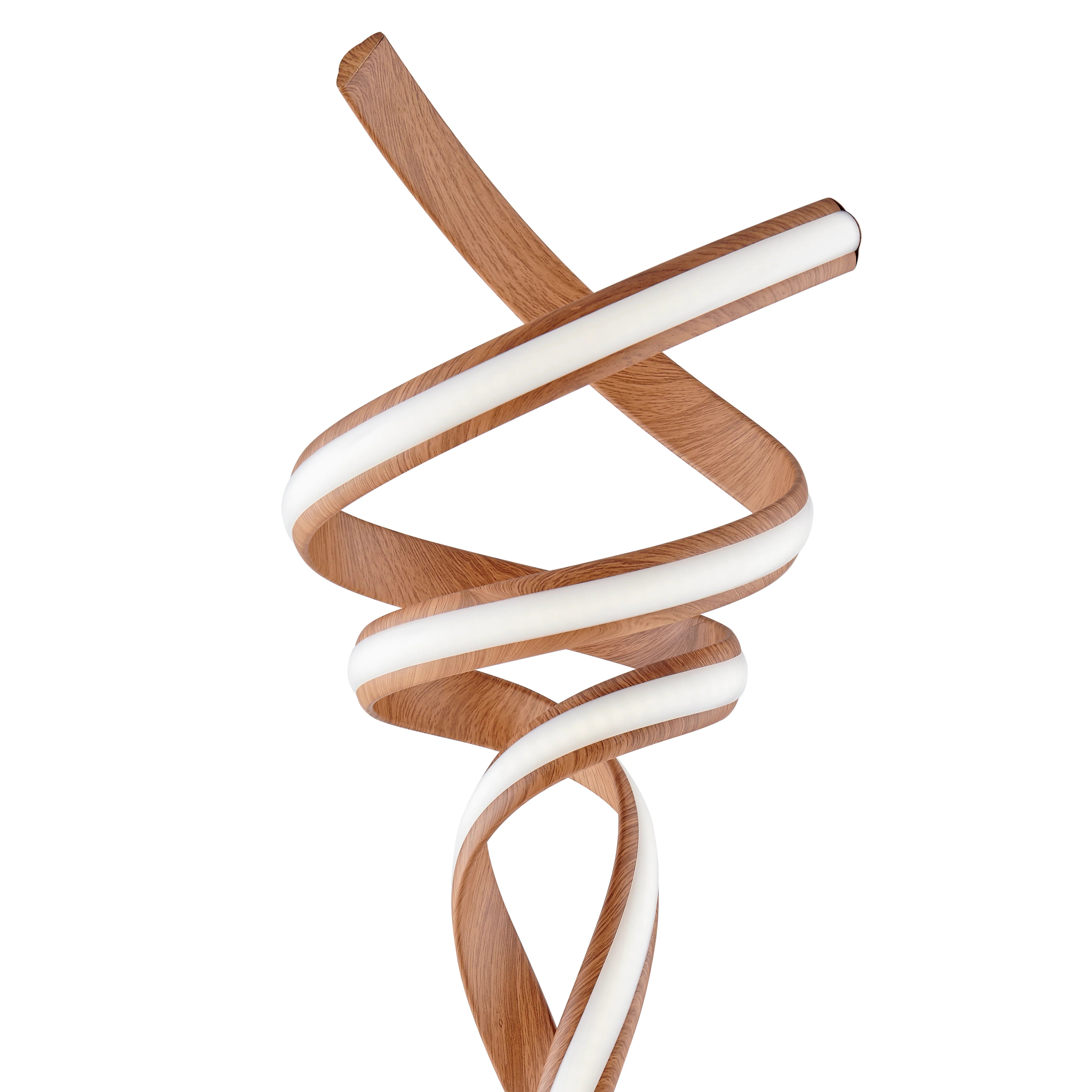 MUNCH LED WOOD 63" FLOOR LAMP // DIMMABLE - Euro Living Furniture