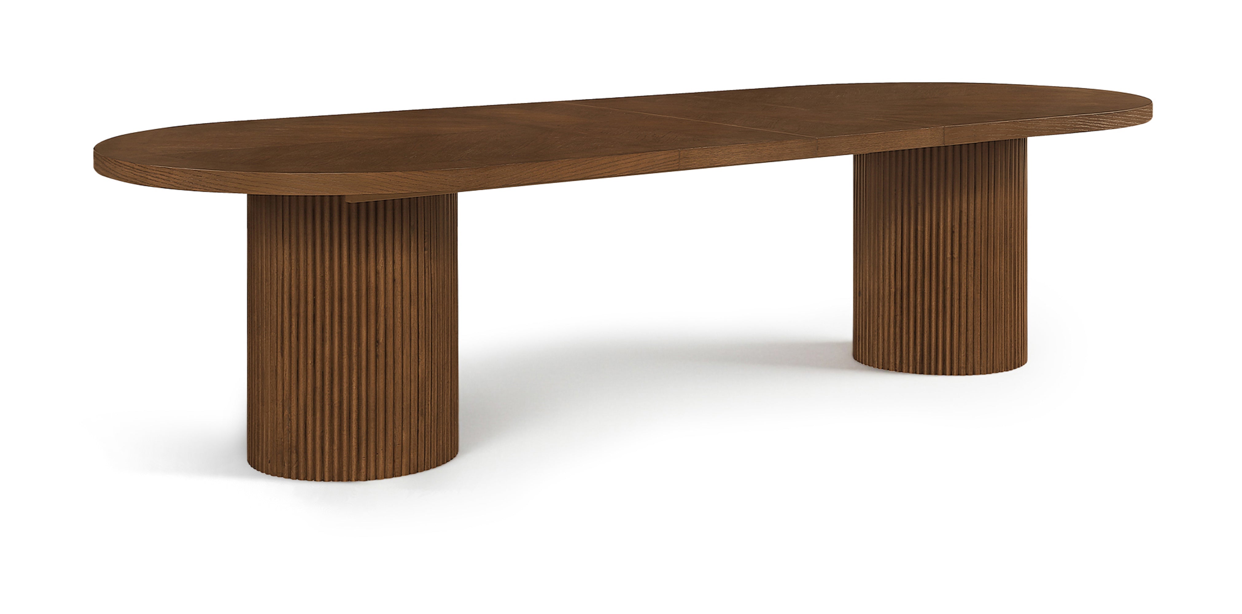 Tory Dining Table Walnut - Euro Living Furniture
